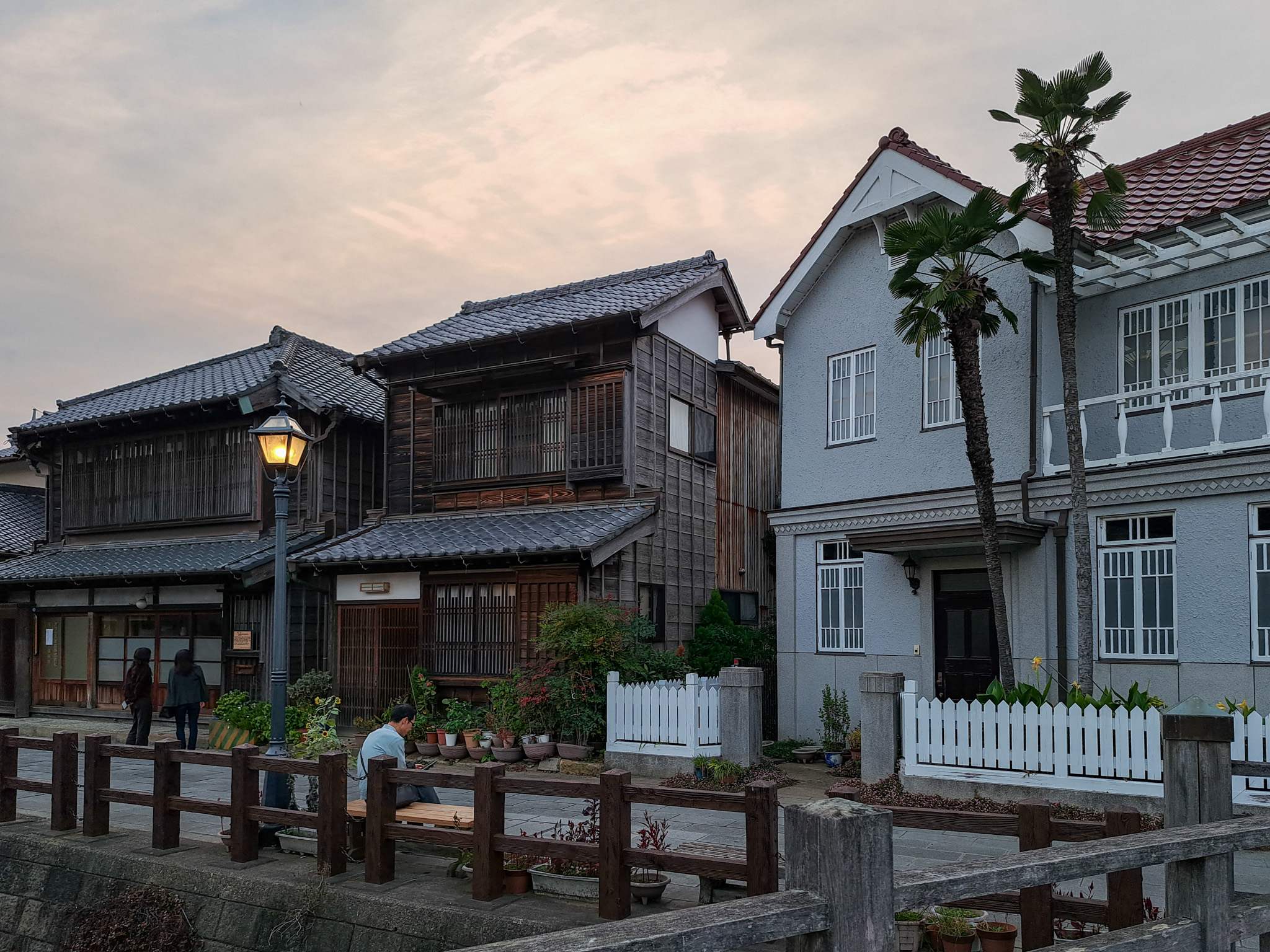 Historische Altstadt mit Kanal, Sawara